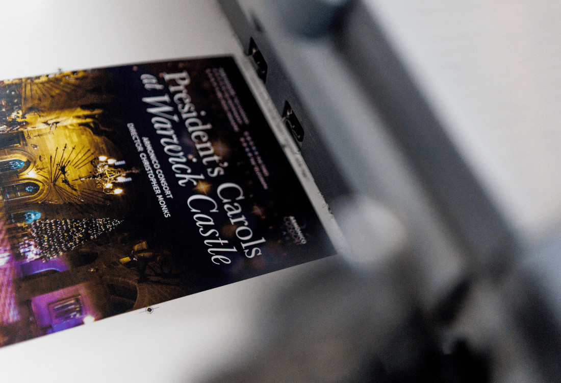 Warwick Castle's Christmas carols will be featured in a captivating printed newsletter, harnessing the power of print marketing.