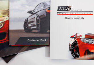 A collection of print KCS brochures to grow their brand awareness through effectively utilising print marketing materials.